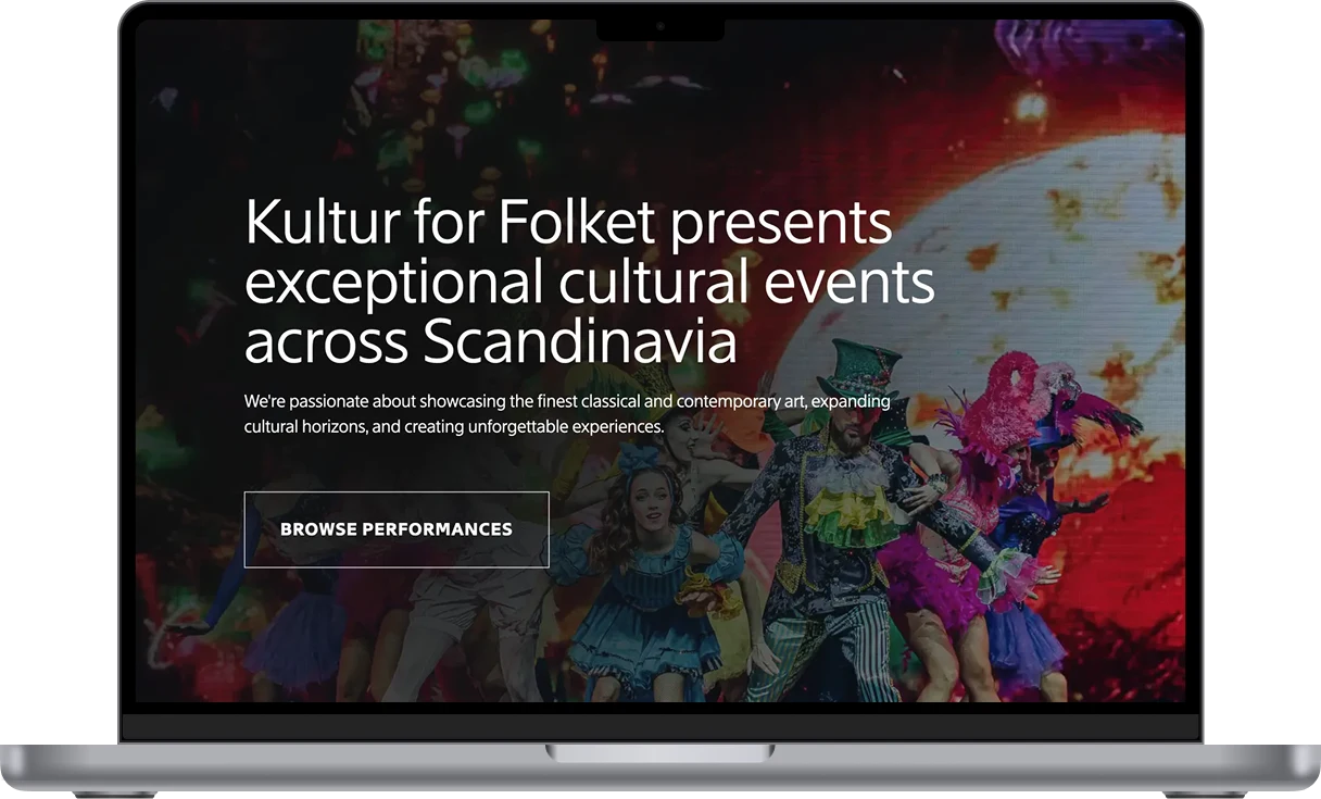 Webflow Design and Development for a Production Company