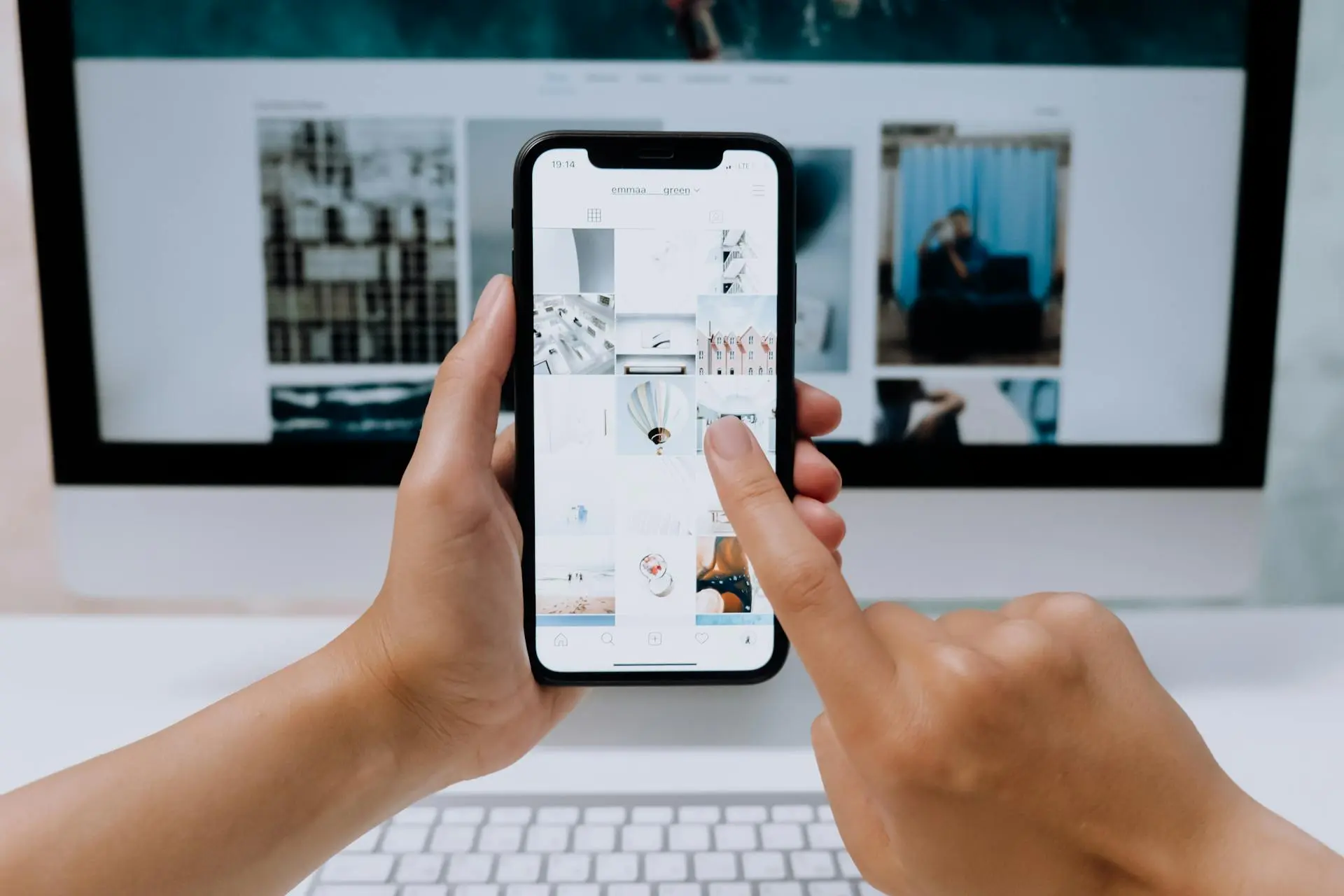 Responsive web design by V1WAVE shown on desktop, tablet, and mobile screens.